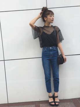 近藤千尋さん（レディース・160cm）の春コーディネート