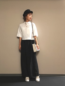 近藤千尋さん(レディース・160cm)の夏コーディネート