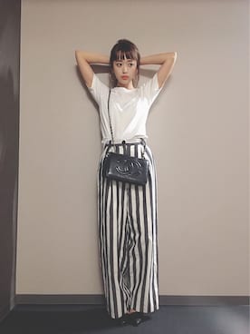 近藤千尋さん（レディース・160cm）の夏コーディネート