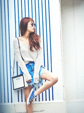 近藤千尋さん（レディース・160cm）の夏コーディネート