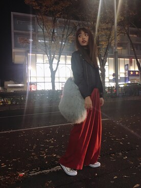 近藤千尋さん（レディース・160cm）の秋コーディネート