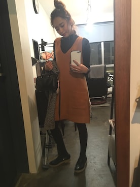 近藤千尋さん（レディース・160cm）の秋コーディネート