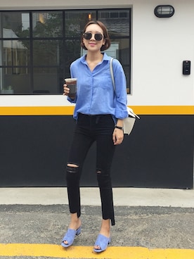 「 はるコーデ」｜ZEMMAWORLDさん（レディース・164cm）の春コーディネート