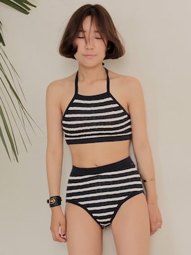 「タンキニ」｜ZEMMAWORLDさん（レディース・164cm）の夏コーディネート