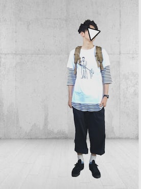 「Libenham（リベンハム）のアイテム」を使った、Oさん（メンズ・175cm）の春コーディネート