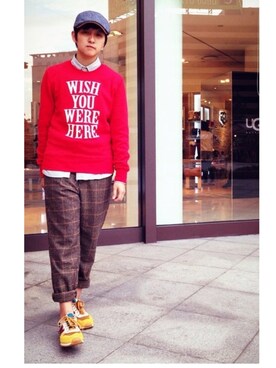 盧森さんのコーディネート