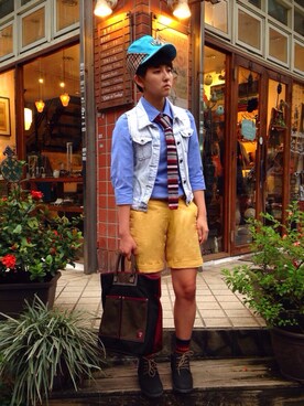 盧森さんのコーディネート