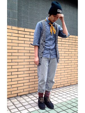 盧森さんのコーディネート