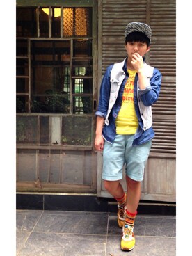 盧森さんのコーディネート