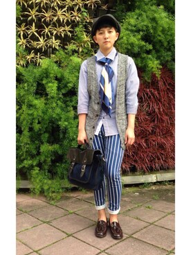 盧森さんのコーディネート