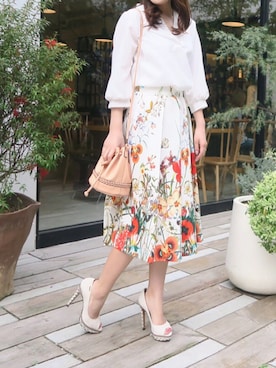 「WERNER（ワーナー）のアイテム」を使った、杉春香さん（レディース・152cm）の春コーディネート