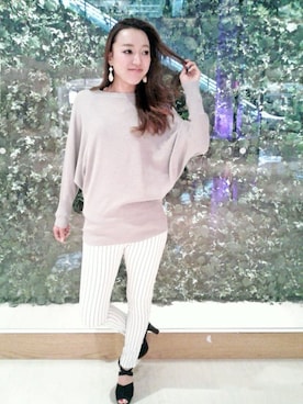 「春ワンピ」｜maoさん（レディース・168cm）の春コーディネート