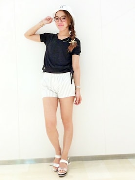 maoさん（レディース・168cm）の夏コーディネート