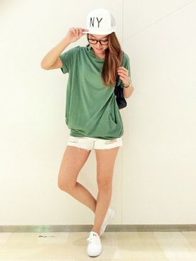 maoさん（レディース・168cm）の夏コーディネート