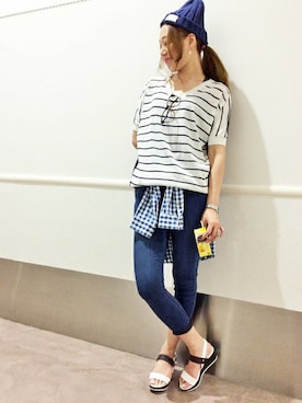 maoさん（レディース・168cm）の夏コーディネート