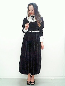 「VENCEEXCHANGE（ヴァンスエクスチェンジ）のアイテム（その他）」を使った、maoさん（レディース・168cm）の秋コーディネート