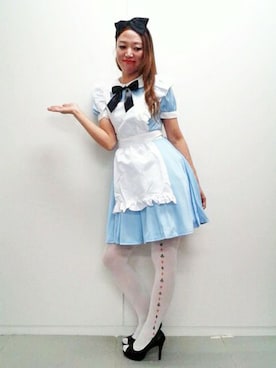 「メイクアップ」｜「アイテム（その他）」を使った、maoさん（レディース・168cm）の秋コーディネート