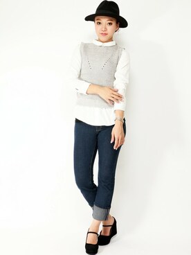 maoさん（レディース・168cm）の秋コーディネート