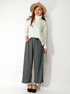 maoさん（レディース・168cm）の秋コーディネート