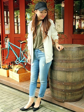 maoさん（レディース・168cm）の秋コーディネート