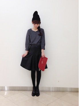 「KATHARINE ROSS（キャサリンロス）のアイテム（その他シューズ）」を使った、AYUMIさん（レディース・166cm）の秋コーディネート