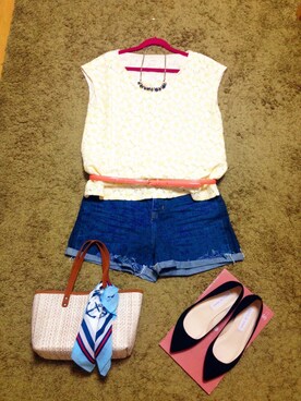 yukaaaaari☻さん(レディース・158cm)の春コーディネート