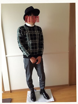 「Dr. Martens（ドクターマーチン）のアイテム（パンプス）」を使った、teroroさん（メンズ・175cm）の秋コーディネート