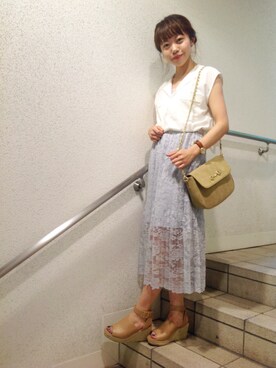 asamiさん（レディース・157cm）の夏コーディネート