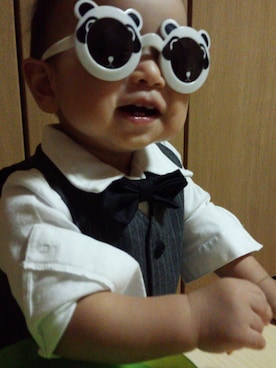 「no brand（ノーブランド）のアイテム（アクセサリー、ブラック系）」を使った、Ayaka Kanazawaさん（レディース・152cm）の秋コーディネート