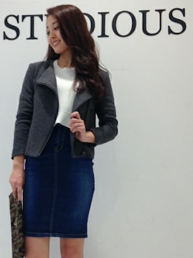 ayakaさん（レディース・160cm）の秋コーディネート