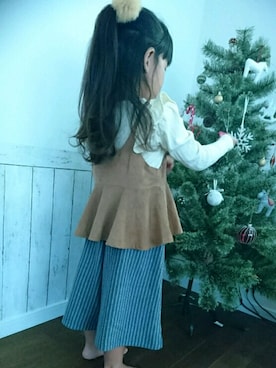 「niko and...（ニコアンド）のアイテム（雑貨/ホビー）」を使った、riiiiinyaさん（キッズ・100cm）の秋コーディネート