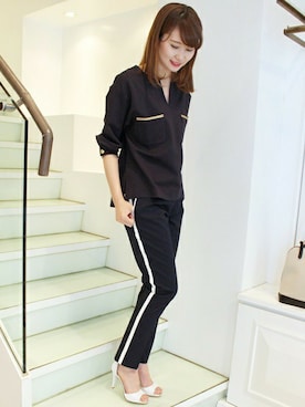 「EDIT. FOR LULU（エディットフォールル）のアイテム」を使った、Ａｙａｎｏさん（レディース・166cm）の冬コーディネート