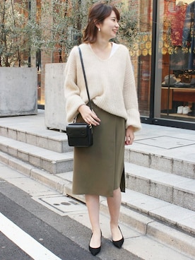 Ayanoさん(レディース・166cm)の冬コーディネート