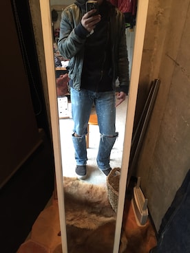 「アイテム（その他アウター）」を使った、Kyonさん（メンズ・174cm・20代）の冬コーディネート