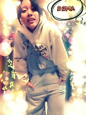 「Cawaii」｜Marisa Zengrorさん（レディース・156cm）の冬コーディネート