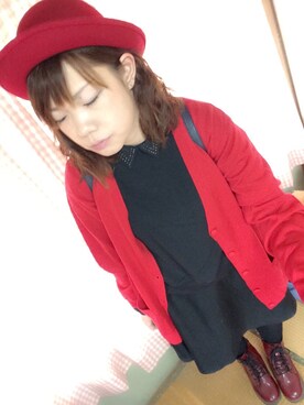 「Marc by Marc Jacobs（マークバイマークジェイコブス）のアイテム（リング）」を使った、もこもこさん（レディース・162cm）の春コーディネート