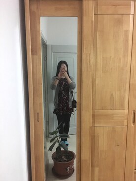 「KOMONO.（コモノ）のアイテム（アナログ腕時計、その他）」を使った、张大美少女さん（レディース）の秋コーディネート