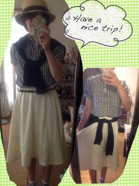 Sakura&mammyさん（レディース・156cm）の夏コーディネート