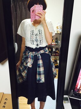 Sakura&mammyさん（レディース・156cm）の夏コーディネート