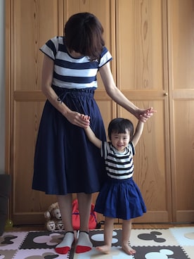 Sakura&mammyさん（レディース・156cm）の夏コーディネート