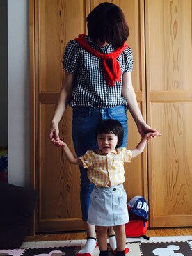 Sakura&mammyさん（レディース・156cm）の夏コーディネート
