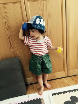 Sakura&mammyさん（キッズ・80cm）の夏コーディネート