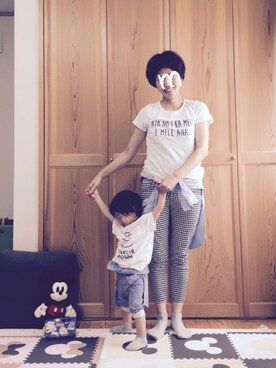 Sakura&mammyさん（キッズ・80cm）の夏コーディネート