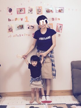 Sakura&mammyさん(キッズ・80cm)の秋コーディネート