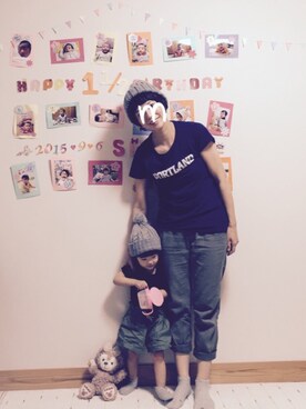 Sakura&mammyさん(キッズ・80cm)の秋コーディネート