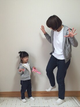 Sakura&mammyさん（キッズ・80cm）の春コーディネート