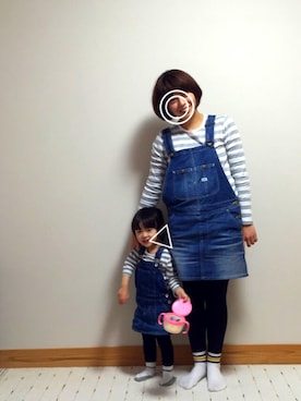 Sakura&mammyさん（キッズ・80cm）の春コーディネート