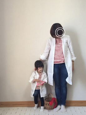 「キッズレギンス部」｜Sakura&mammyさん（キッズ・80cm）の春コーディネート