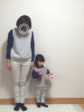 Sakura&mammyさん（キッズ・80cm）の春コーディネート