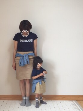 Sakura&mammyさん(キッズ・80cm)の春コーディネート